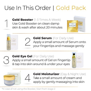 All In One 24k Gold Anti-Aging Daily Treatment Kit